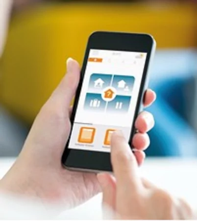 Handy mit Somfy Connexsoon