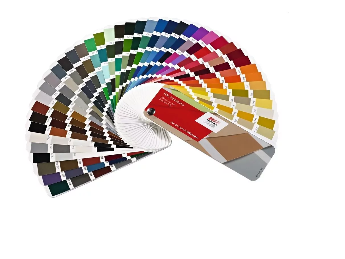 Farbauswahl der Markisen